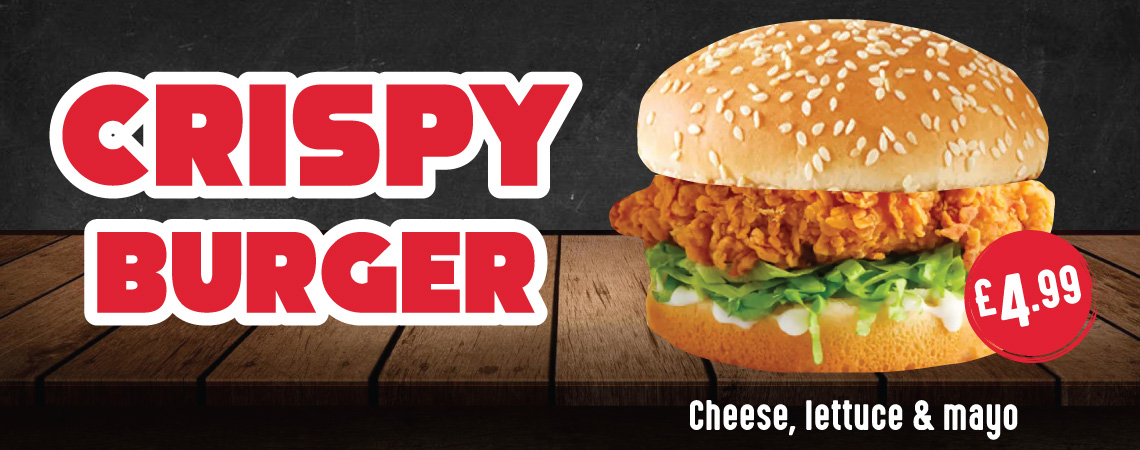 crispy burger